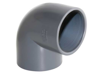 زانو 90 درجه u-pvc