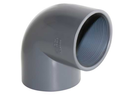 زانو 90 درجه u-pvc